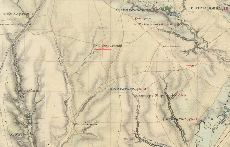 Село Весела Долина. Хутір Дар’євський, або Лохмачева