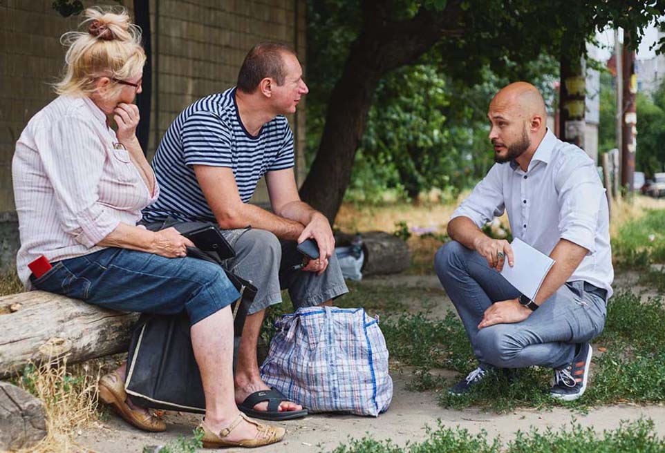 «Полюбляю спілкуватися з виборцями», Дніпро, 2020 