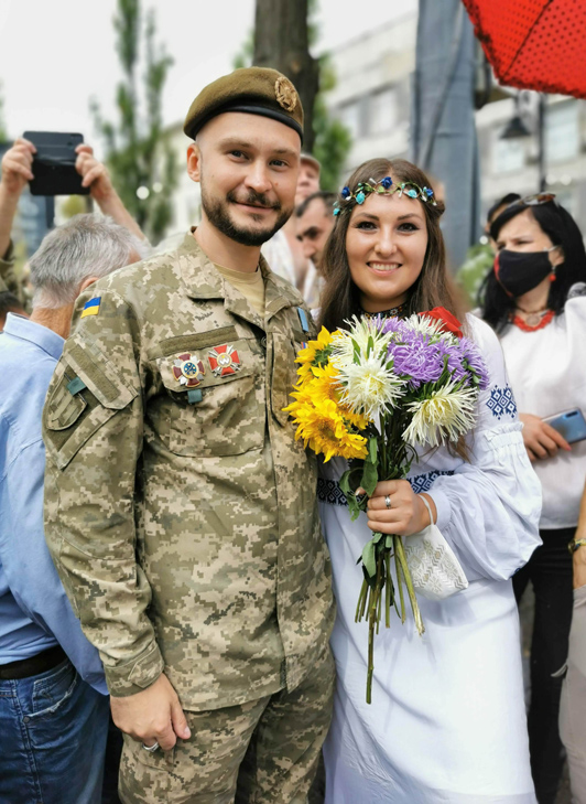 З українською співачкою, телеведучою, політичною та громадською діячкою Софією Фединою, Київ, 2020 